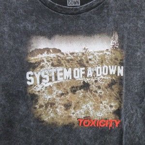 System Of A Down Mens T-Shirt Size XXL Toxicity Short Sleeve Tee 100% Cotton New